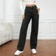 thumbnail image 1 of WILLBEST Jeans Mujer Pantalones Vaqueros Desgastados y Rotos de Moda para Mujer, Cintura Alta, Holgados, Cómodos, Elásticos, Con Bolsillo Con Botón, Estilo Casual 940 Chica, 1 of 7