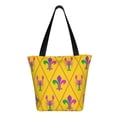 thumbnail image 3 of Easygdp Mardi Gras Crayfish and Fleur de lis Shoulder Bags for Women,Crossbody Bags Shoulder Purse Handbag for Women, 3 of 9