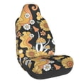 thumbnail image 1 of Fotbe Mushrooms Honeycomb Funda para Asiento de Auto con Estampado – Impermeable y Antisudor – Ajuste Universal, Lavable a Máquina, Antideslizante (1 Pieza), 1 of 5