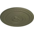 thumbnail image 3 of 26 1/4"OD x 1 1/2"P Pearl Ceiling Medallion (Fits Canopies up to 1 7/8"), Hand-Painted Spartan Stone, 3 of 5