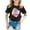 Black, variant on Hiijoy Big Girls Mother's Day T-Shirt Short Sleeved Cotton T Shirt for Kids, Sizes 1-9