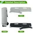 thumbnail image 4 of Cubierta del tablero Unique Bargains para Chevrolet S10 Blazer 1986-1993, cubierta del tablero del automóvil interior antideslizante/antipolvo de franela gris 1 pieza, 4 of 7