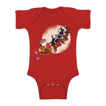 

Awkward Styles Ugly Christmas Baby Outfit Bodysuit Xmas Gifts Santa Romper