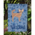 thumbnail image 3 of Longhair Chihuahua #2 Welcome Garden Flag, 3 of 3