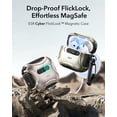 thumbnail image 3 of Funda ESR para AirPods 4 HaloLock Cyber Desert Titanium a prueba de caídas, 3 of 8