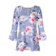thumbnail image 3 of Camisetas de Cuello en V Mujeres, Impreso 3/4 Manga Blusa Casual Hecha de Cómodo Estante de Imitación para Toda la Temporada de Uso Diario, Camisetas Casuales de Mujer, 3 of 5
