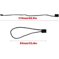 thumbnail image 2 of Ruidee 1000Pcs Hang Tag String 7 Inch Nylon String Snap Lock Pin Loop Fastener Hook Ties Easy and Fast to Attach, 2 of 4