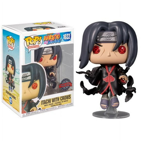 Funko Pop Animation Naruto, Itachi avec Corbeaux 1022 Figurine en Vinyle avec Protecteur de Pop