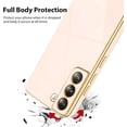thumbnail image 3 of Galaxy S21 Case, Designed for Electroplated Samsung Galaxy S21 Phone Case, Case Soft TPU Protective Shockproof Flexible Samsung Galaxy S21 Case 6.2''Pink, 3 of 12