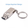 thumbnail image 2 of Clé USB Rotative en Métal USB2.0 32G avec Porte-Clés, 2 of 8
