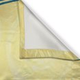 thumbnail image 3 of Ambesonne Abstract Kitchen Curtains, Vintage Floral Spiral, 55"x39", Yellow Blue, 3 of 3