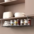 thumbnail image 1 of Organizadores de armario y almacenamiento Estante de cocina Estante de almacenamiento colgante Estante de almacenamiento en capas para baño Cesta colgante telescópica adecuada para cocina y baño Estan, 1 of 6