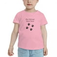 thumbnail image 2 of My Siblings Have Tails! Cute Toddler T-Shirts for Boys Girls (Pink, 5/6T), 2 of 5