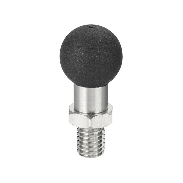 Uxcell Ball Mount Base Ball Adapter with Threaded Bolt Stainless Steel for Action Camera Camcorder Compatible 0.67" x M8