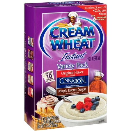 wheat cream instant variety pack cereal upc oz ct hot