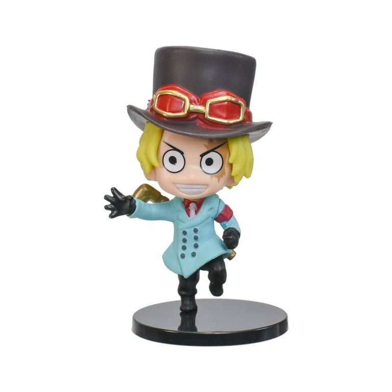 Paiuan Figures Toy 6PCS Luffy Zoro Nami Sanji Sanbo Action Figure Happy  Scene Anime Model Collectible Figurine for Gift 