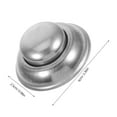 thumbnail image 2 of TABLETREANDS Cubierta Universal Para Postes Fitness En Hierro Resistente Para Exteriores Color Plata, 2 of 6