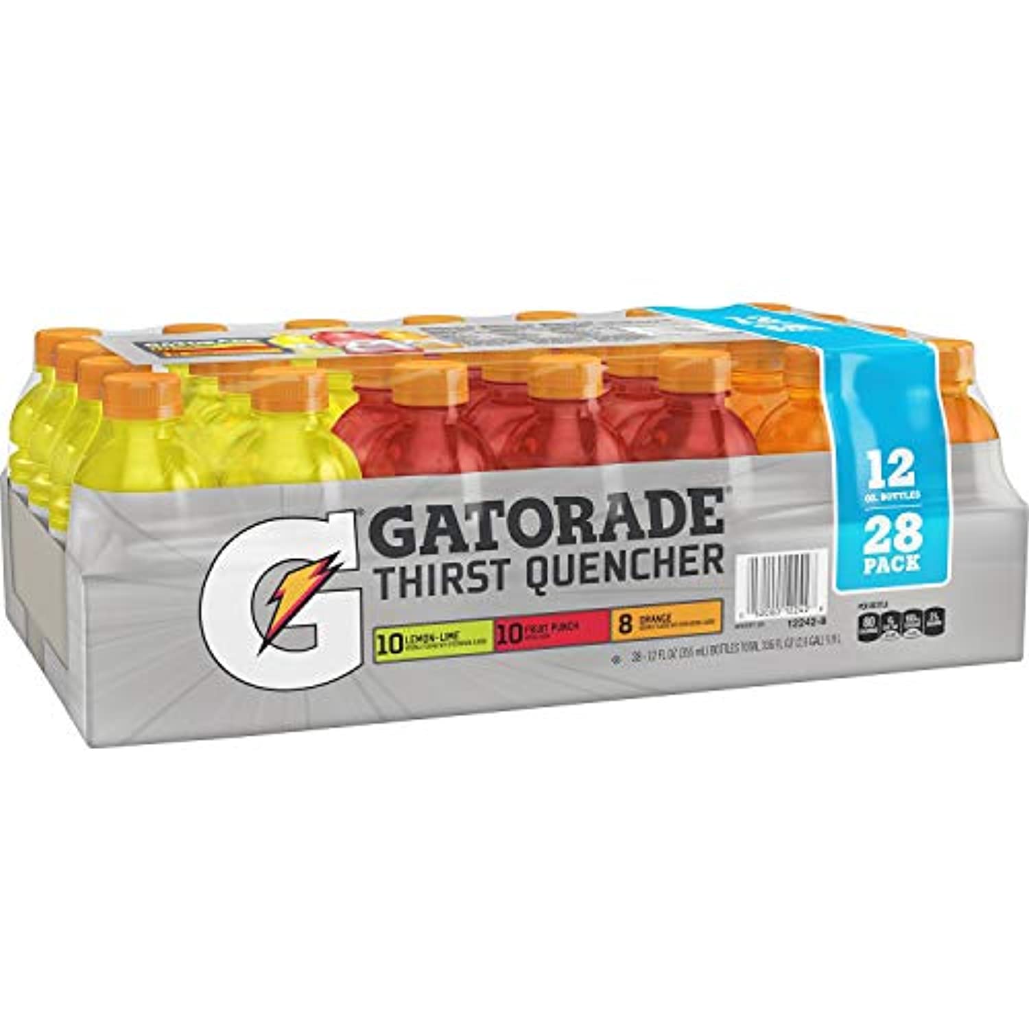 Gatorade Sports Drinks Core Variety Pack (12 Fl. Oz. Bottles, 28 Ct