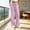 Pink, variant on ZZwxWA Pants for Women Casual Striped Loose Drawstring High Waist Straight Trousers Daliy Workout Outgoing Versatile