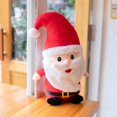 thumbnail image 3 of Muñeco de peluche de Papá Noel de Navidad, muñeco de peluche suave, decoración navideña, regalo de cumpleaños, 3 of 7