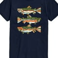 thumbnail image 3 of Instant Message - Northern Trout - Men's Short Sleeve Graphic T-Shirt, 3 of 6