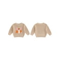 thumbnail image 2 of Gupgi Chandails de Pâques pour Tout-Petits 0-3 Ans Bébé Lapin Carotte Imprimé Pull Manches Longues Col Rond Côtelé, 2 of 9