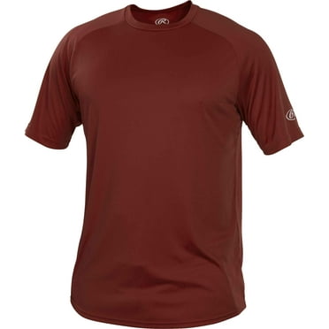 Rawlings Adult Crew Neck Tech Tee | Cardinal | 3XL