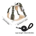 thumbnail image 3 of No Pull Adjustable Dog Harness with Reflective Straps and Padded Handle, Heavy Duty Pet Vest with Matching Leash for Walking, Training, Outdoor Activities, 3 of 6