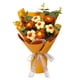 thumbnail image 2 of Ramo de flores de ganchillo para el Día de la Madre, decoración creativa con flores artificiales. Amarillo, 2 of 8
