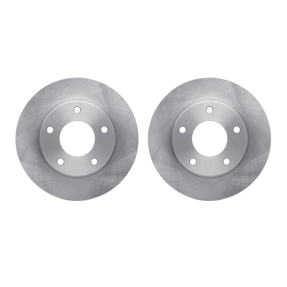 Dynamic Friction Company Rear Brake Rotors 6002-46004