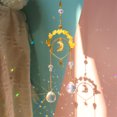 thumbnail image 1 of Wind Chime Crystal Catcher Piedra Natural Estrella Luna Prisma Ornamento (Amarillo) Wdftyju Para estrenar, 1 of 8