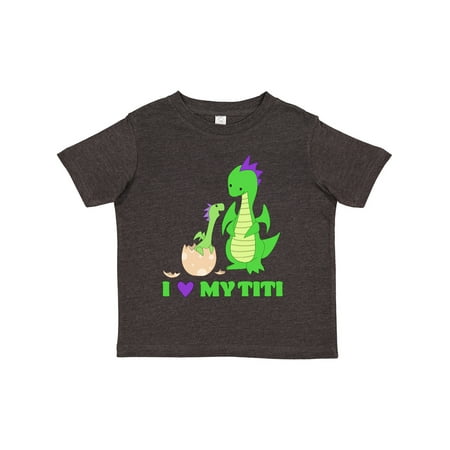 

Inktastic I Love My Titi Gift Toddler Boy or Toddler Girl T-Shirt