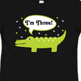 thumbnail image 4 of Inktastic 3rd Birthday Alligator I'm Three Boys or Girls Toddler T-Shirt, 4 of 5