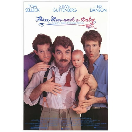 Man And Baby Poster - Three Men and a Baby - movie POSTER (Style A) (27