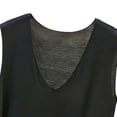 thumbnail image 5 of ZVNAΖH Women's Plus Size Modal Tank Top, V-Neck Ruffle Hem Sleeveless Summer Layering Tops Undershirt, M-5XL, 5 of 5