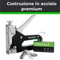 thumbnail image 2 of ORUYROP ® Heavy Duty Staple Gun & Staple Selection Pack | Professional Set with Multiple Usage as Fabric Stapler, Cable Stapler, Staple Gun for Wood, Staple Gun for Teachers, 2 of 6