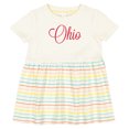 thumbnail image 3 of Inktastic Ohio Girls Baby Dress, 3 of 5