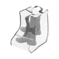 thumbnail image 2 of Unique Bargains 1 Pc Ankle Boots Shoes Dust Cover Dustproof Shoes Dust Protection Bag White Gray, 2 of 5