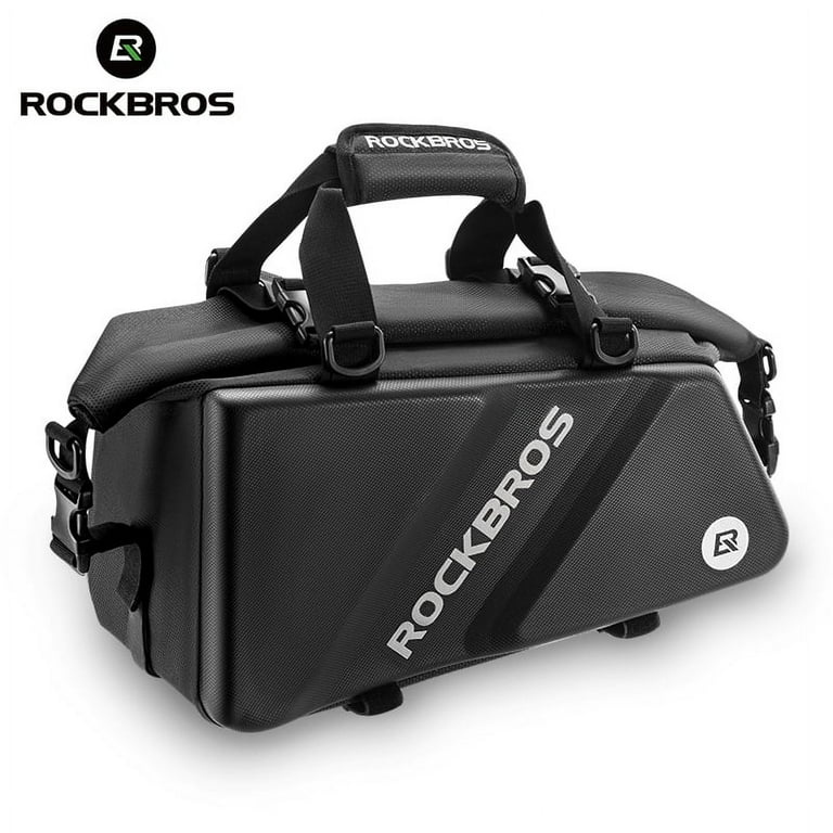 ROCKBROS Bike Trunk Bag Hard Shell Waterproof Rear Seat