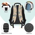 thumbnail image 5 of Yspwyqan Pink Bow Backpack Set for Teens, Girls Bass Fish Backpack and Lunchbox Set 4Pcs, 17 Inch Trendy Large Capacity Bookbag for Middle High School, 5 of 7