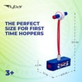 thumbnail image 3 of Flybar My First Foam Pogo Jumper for Kids, Screen-Free Active Foam Pogo Stick w/ Squeak, Indoor Outdoor Bungee Hopper Toy for Balance & Coordination, Bouncy, Supports 250 lbs, Baseball, Ages 3+, 3 of 7