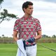 thumbnail image 3 of Fotbe Hearts And Lines Camiseta Polo de Golf para Hombre con Estampado – Camisa Deportiva Transpirable con Cuello Abotonado-Small, 3 of 6