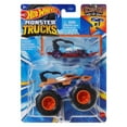 thumbnail image 7 of Hot Wheels Monster Truck & Car, 1:64 Scale Die-Cast Truck & Car (Styles May Vary), 7 of 7