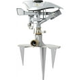 thumbnail interactive-video image 1 of Gilmour Pro Metal Spike Base Impulse Sprinkler - Covers 8500 Sq Ft, Made In USA 1 of 3