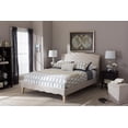 thumbnail image 1 of Fannie Full Platform Bed in Beige, 1 of 5