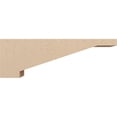 thumbnail image 3 of 6"W x 36"D x 12"H Thin Burlington Rough Cedar Woodgrain TimberThane Corbel, Primed Tan, 3 of 6