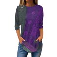 thumbnail image 2 of Birdeem Blouse Mode Femme Manches 3/4 Col Rond Ample, 2 of 10