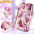 thumbnail image 5 of Asuwish Compatible with Samsung Galaxy A31 Wallet Case and Tempered Glass Screen Protector Leather Flip Cover Card, 5 of 5