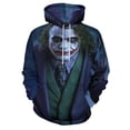 thumbnail image 4 of Unisex Jokers Hoodies 3D Printed Pullover Hooded Sweatshirt with Pocket for Mens Womens, 4 of 7