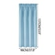 thumbnail image 3 of Uuiauoio Blackout Curtain Panel Solid Color Silk Like Fabric Thermal Insulated Energy Saving Window Drapes for Bedroom Kitchen Style Home Decor, 3 of 4